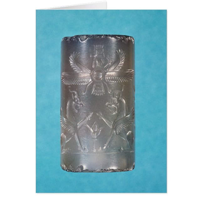 Achaemenid cylinder seal (Front)