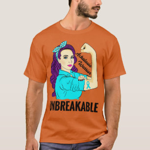 Achalasia Awareness Warrior Unbreakable Fighter T-Shirt