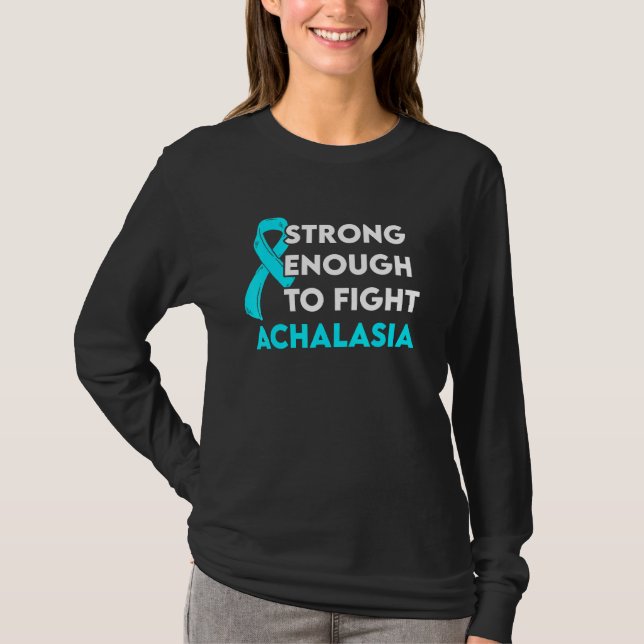 Achalasia Survivor Warrior T-Shirt (Front)