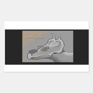 Achelousaurus Rectangular Sticker