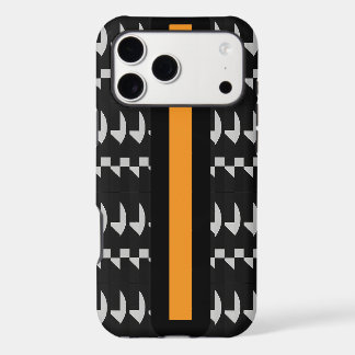 Achempong Noir Echo Carrot Orange Accent Designer 