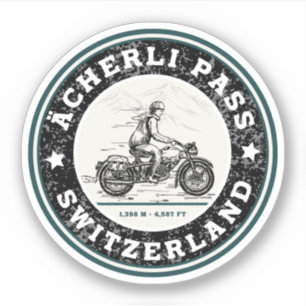 Ächerli Pass swiss–alps motorcycle tour