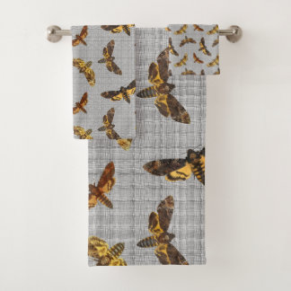 Acherontia Lachesis - Death's-head Hawkmoth Bath Towel Set