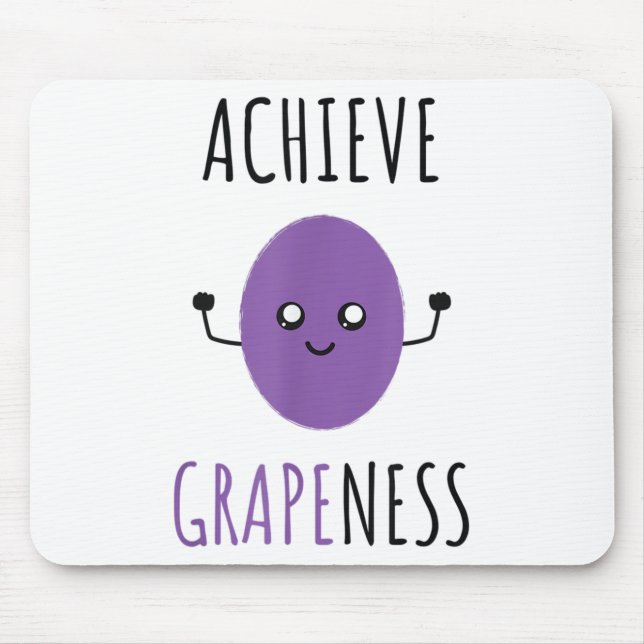 Achieve Gness - Kawaii Style G  Mouse Mat (Front)
