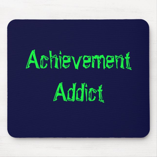 Achievement Addict Mouse Mat (Front)
