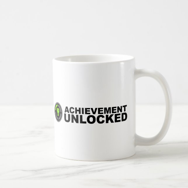 Achievement Unlocked Coffee Mug (Right)