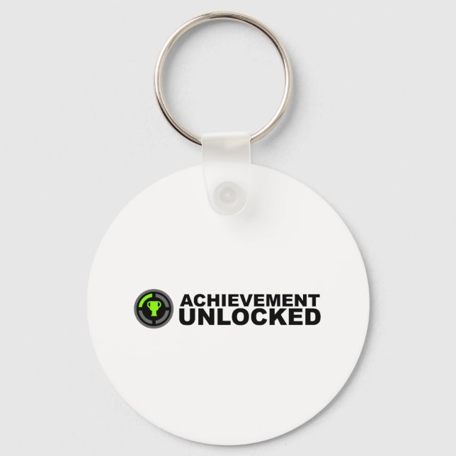 Achievement Unlocked Key Ring (Front)