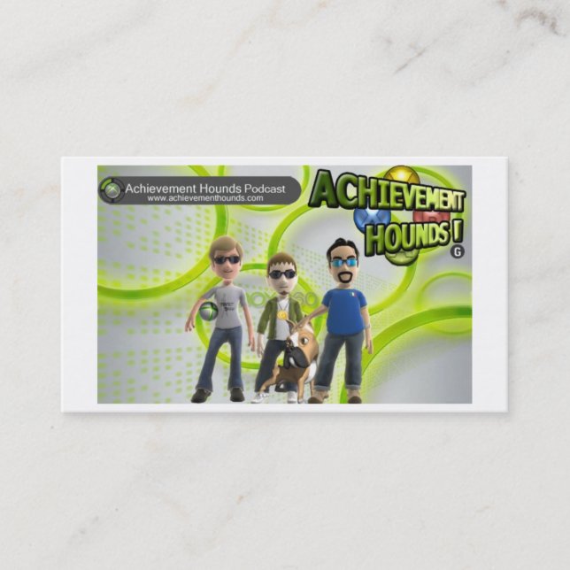 Achievementhounds Business Card (Front)
