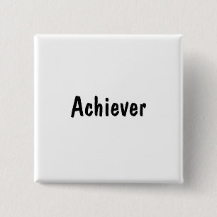 Achiever 15 Cm Square Badge