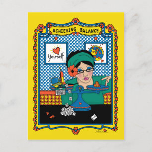 Achieving Balance_B_ Postcard