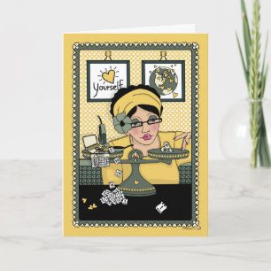 Achieving Balance_C_Greeting Card