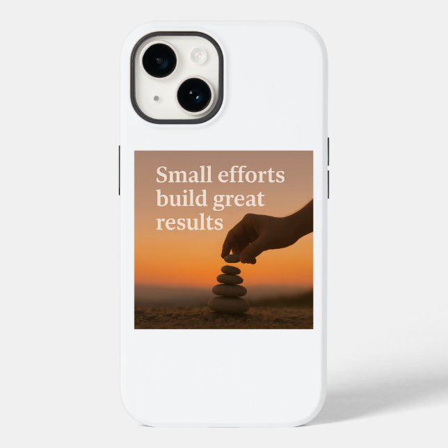 Achieving Greatness One Step at a Time   Case-Mate iPhone Case (Back)