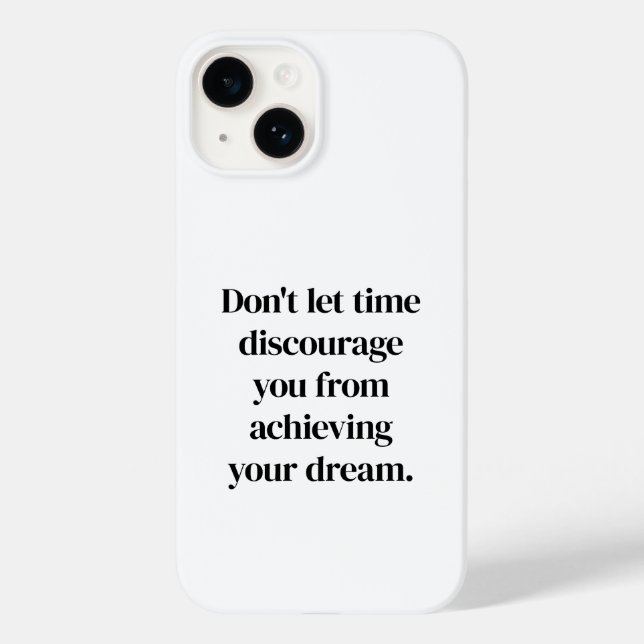 Achieving Your Dream iPhone Case (Back)