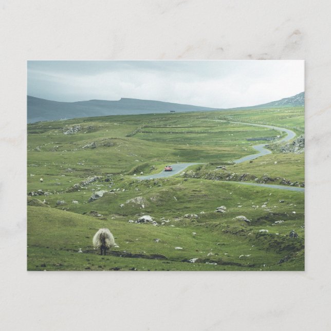 Achill Island Landscape Postcard (Front)