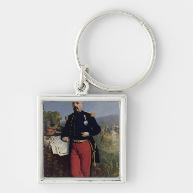 Achille Bazaine  1867 Key Ring (Front)