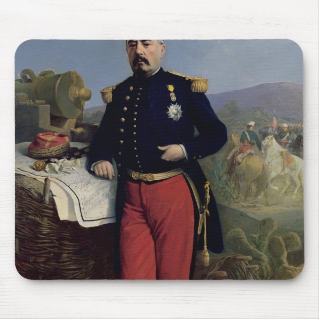 Achille Bazaine  1867 Mouse Mat (Front)