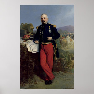 Achille Bazaine  1867 Poster