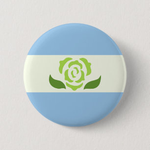 Achillean Flag  6 Cm Round Badge