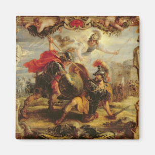 Achilles Defeating Hector, 1630-32 Magnet