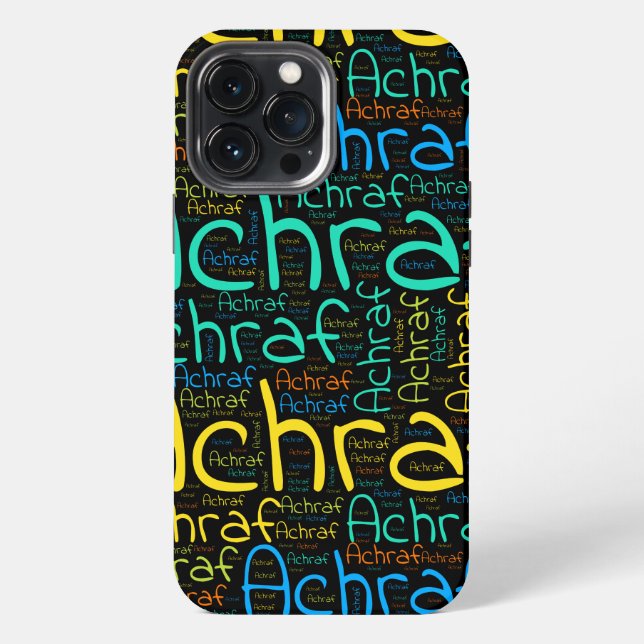 Achraf iPhone Case (Back)
