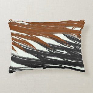 Achromatic Jungle Decorative Cushion