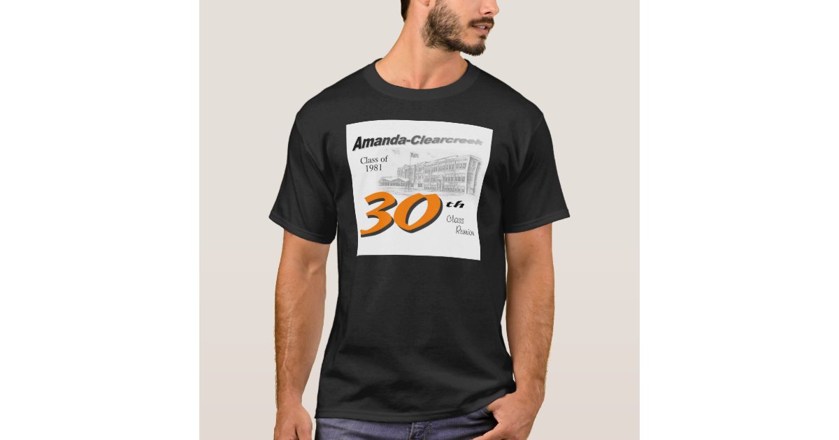 ACHS 30th class reunion logo T-Shirt | Zazzle