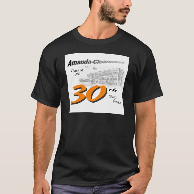 ACHS 30th class reunion logo T-Shirt (Front)