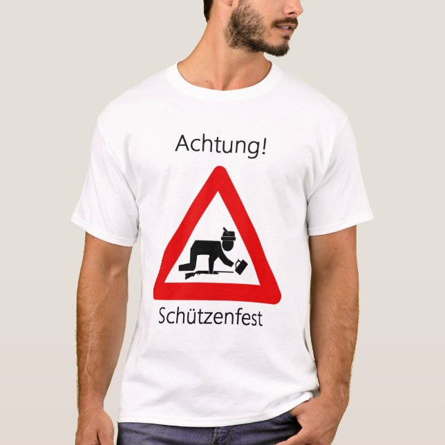 Achtung! Schutzenfest T-Shirt (Front)