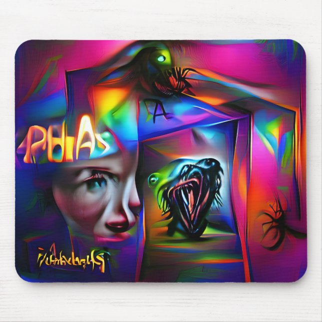 Achulophobia  mouse mat (Front)