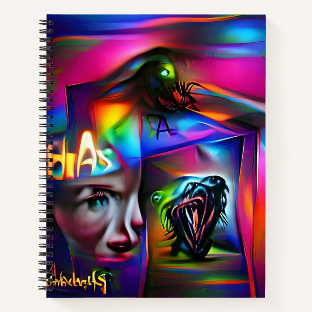 Achulophobia  notebook (Front)