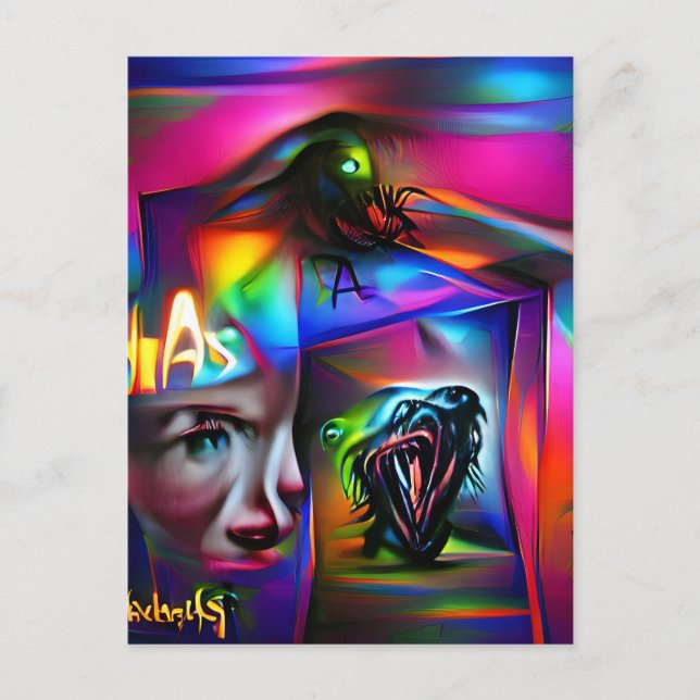 Achulophobia  postcard (Front)