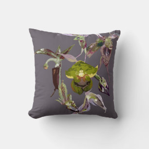 Acianthus orchids cushion