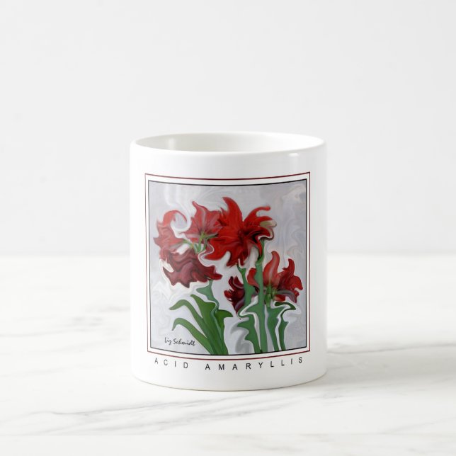 Acid Amaryllis on a Mug (Center)
