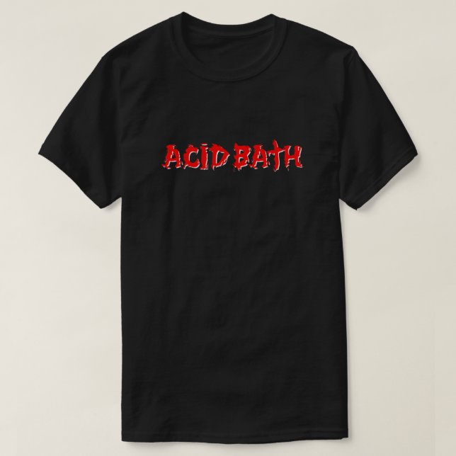 Acid Bath Band Logo Classic T-Shirt1 T-Shirt (Design Front)