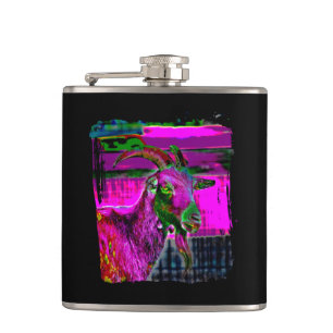 Acid Goat Hip Flask