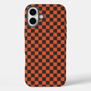Acid green black checkerboard pattern Case-Mate iP iPhone 16 Plus Case