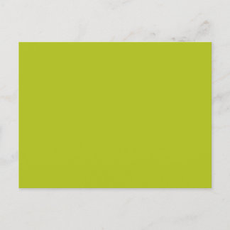 Acid Green (solid colour) Postcard
