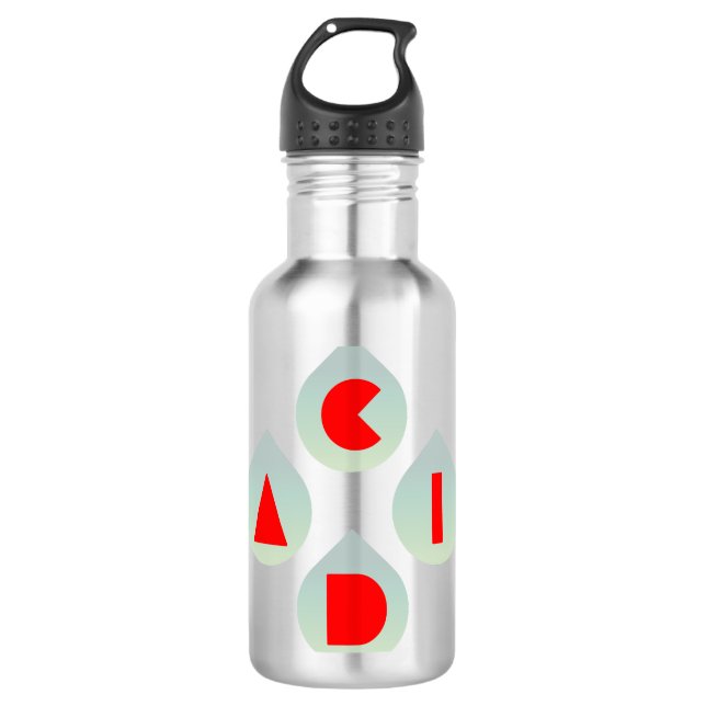 Acid Rain 710 Ml Water Bottle (Front)
