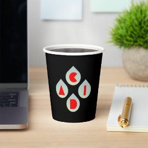 Acid Rain Paper Cups
