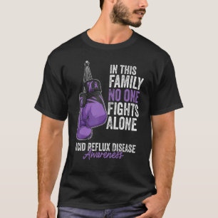 Acid Reflux Disease Awareness Month Gloves Periwin T-Shirt