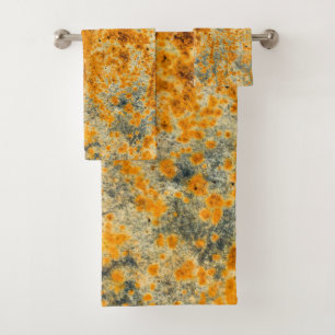 acid rust pathways bath towel set