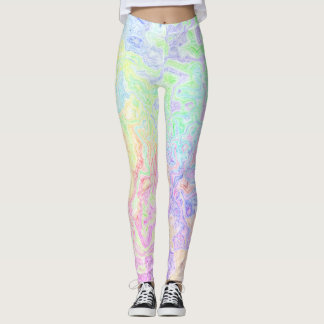 Acid Trip Swirls Leggings