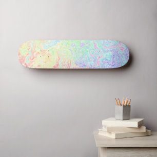 Acid Trip Swirls Skateboard