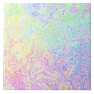 Acid Trip Swirls Tile