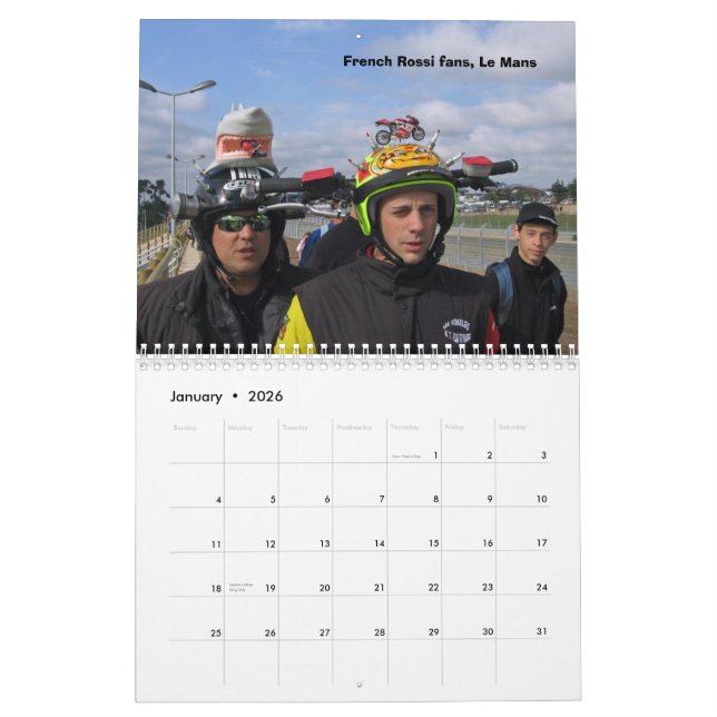 ACIDFast Racing 2013 MegaCalendar Calendar (Jan 2026)