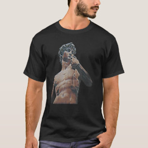 Acient Greek Statue Abstract Teacher 35 T-Shirt