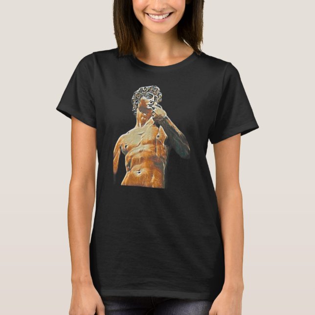 Acient Greek Statue Abstract Teacher  65 T-Shirt (Front)