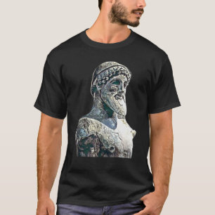 Acient Italy Roman Statue Abstract Art Teacher T-Shirt