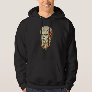 Acient Italy Roman Statue Abstract Teacher  7 Hoodie