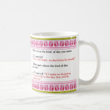 ACIM Daily Rules for Decisions mug